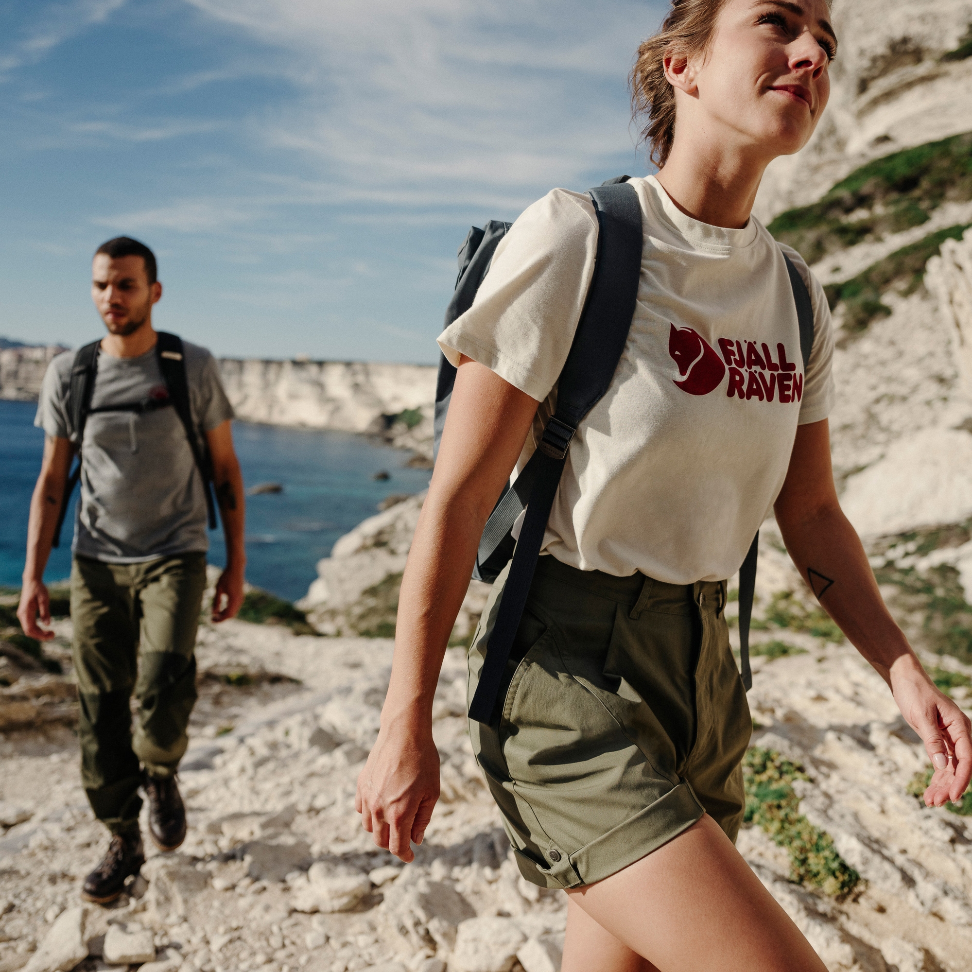 FJÄLLRÄVEN LOGO TEE DAME