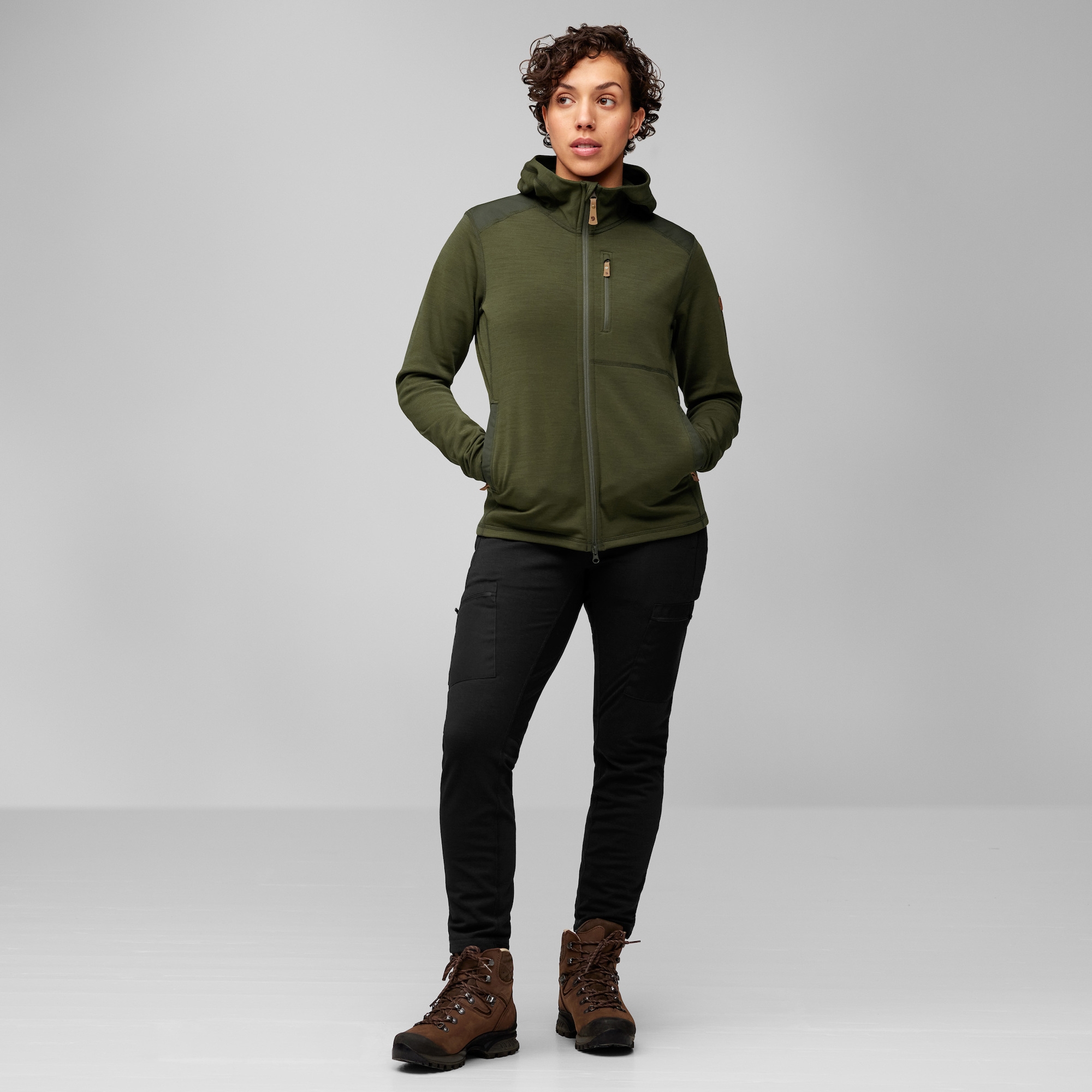 Fjällräven Keb Fleece Hoodie Dame - Image 4