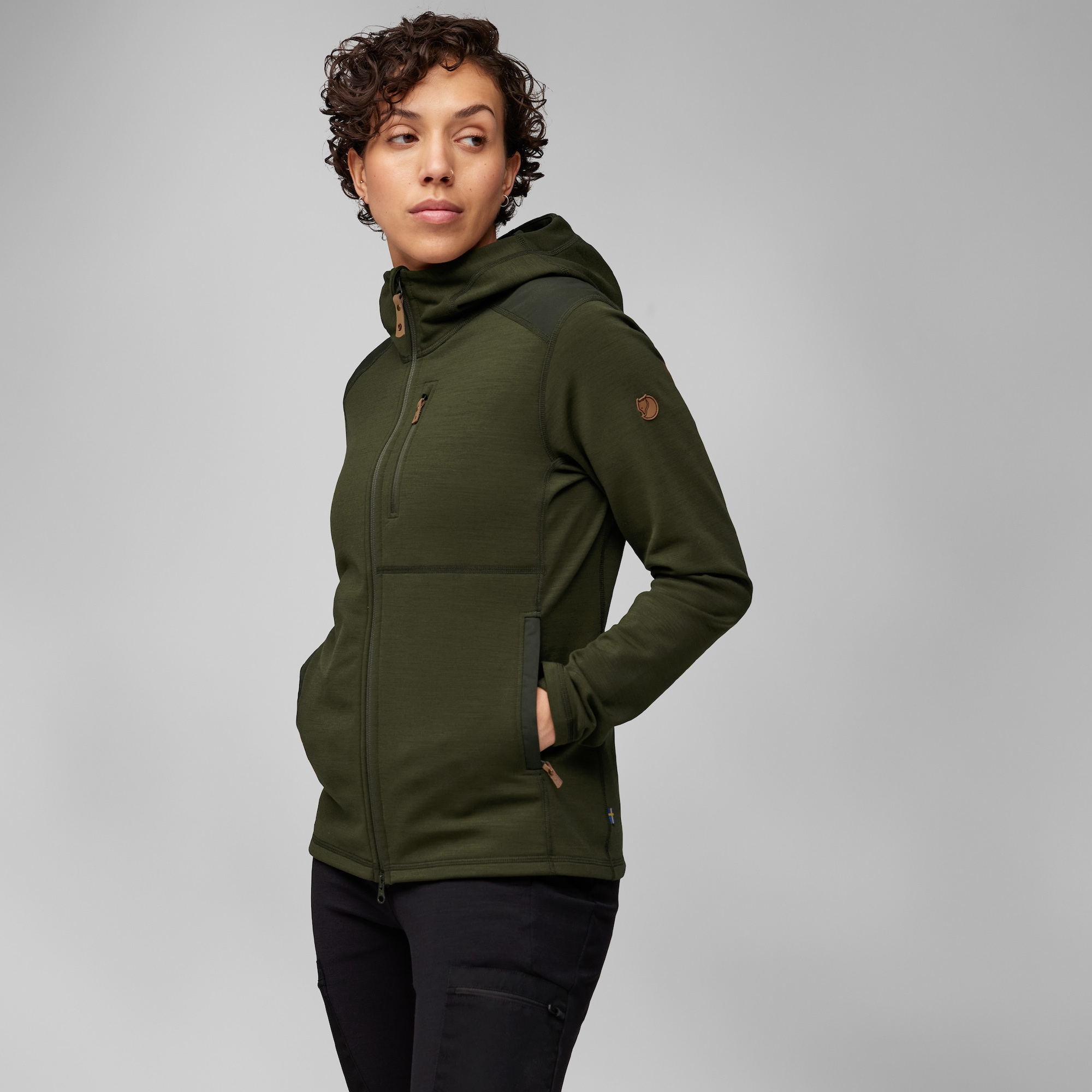 Fjällräven Keb Fleece Hoodie Dame - Image 7