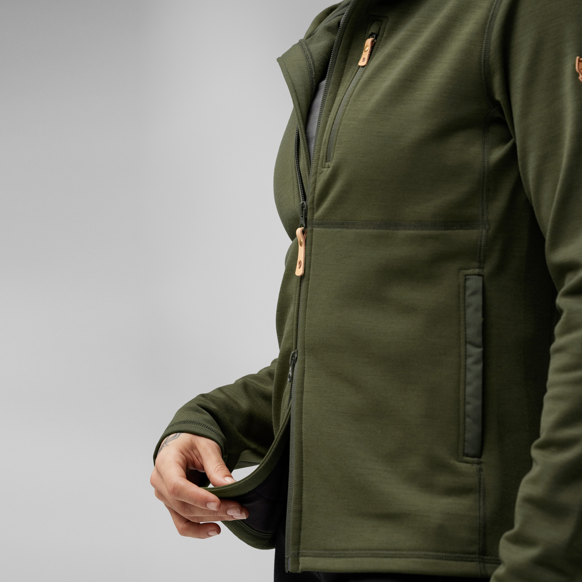 Fjällräven Keb Fleece Hoodie Dame - Image 5
