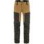 fjellreven keb trousers herre - dark grey - buckwheat brown