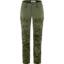 fjellreven keb trousers curved dame - green camo - laurel green