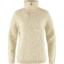 fjellreven Övik half zip knit dame - chalk white
