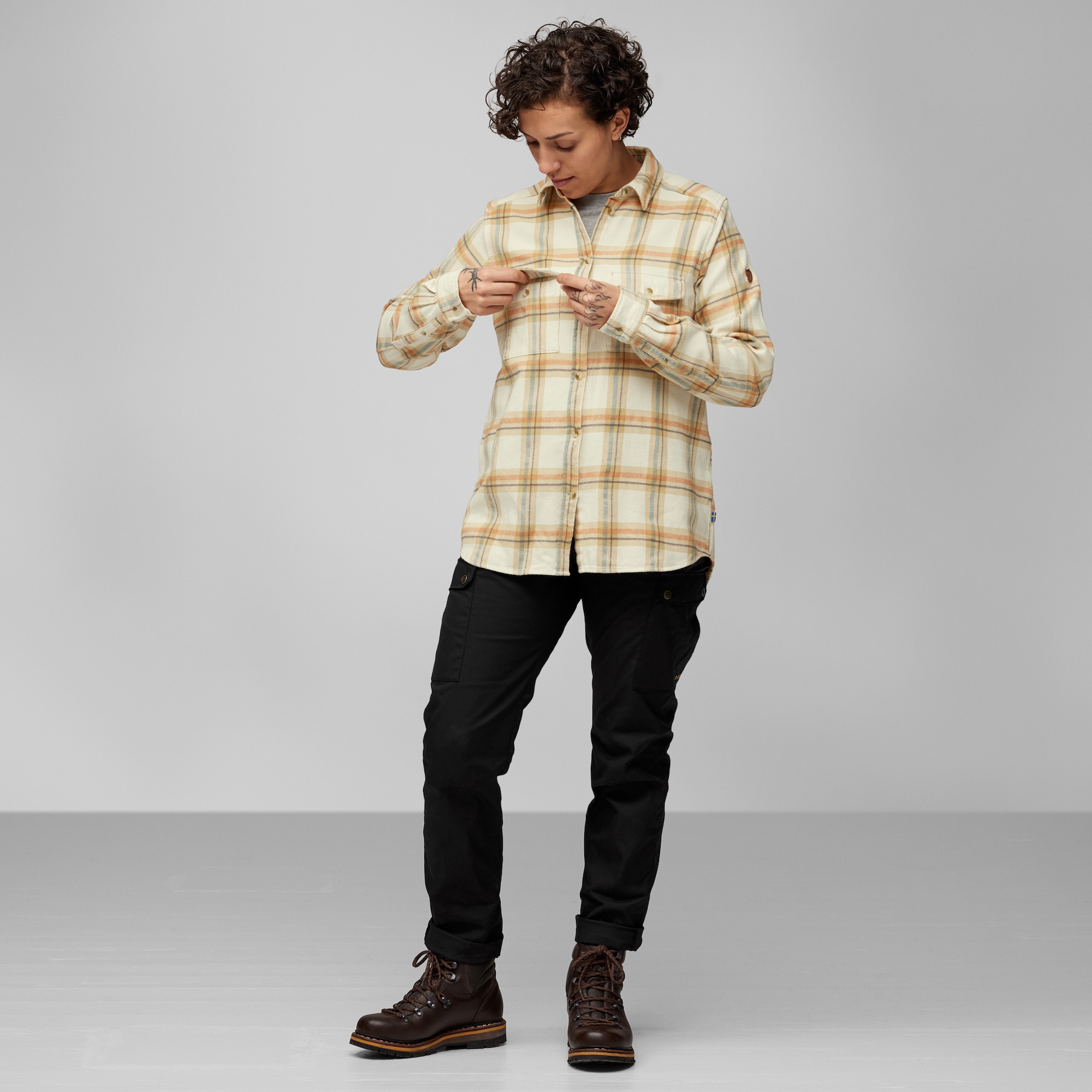 Fjällräven Övik Heavy Flannel Skjorte Dame - Image 9