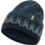 fjellreven Övik path knit beanie - dark navy - navy