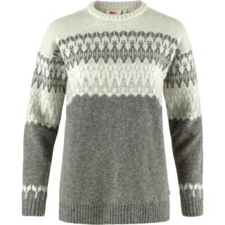 fjellreven Övik path knit dame - grey - chalk white