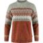 fjellreven Övik path knit dame - autumn leaf - grey
