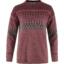 fjellreven Övik path knit dame - mesa purple - dark garnet