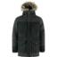 fjellreven polar expedition parka herre - iron grey - black
