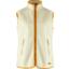 fjellreven vardag pile fleece vest dame - chalk white