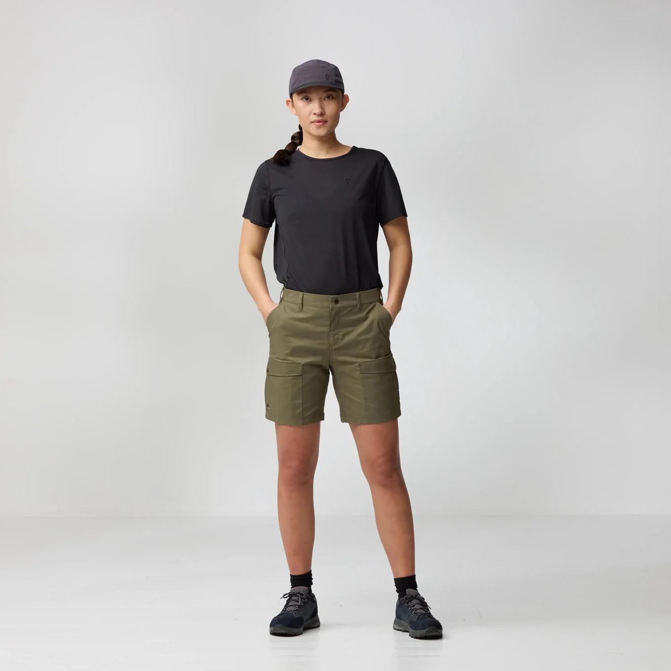 Fjällräven Abisko Hybrid Trail Shorts Dame - Image 4