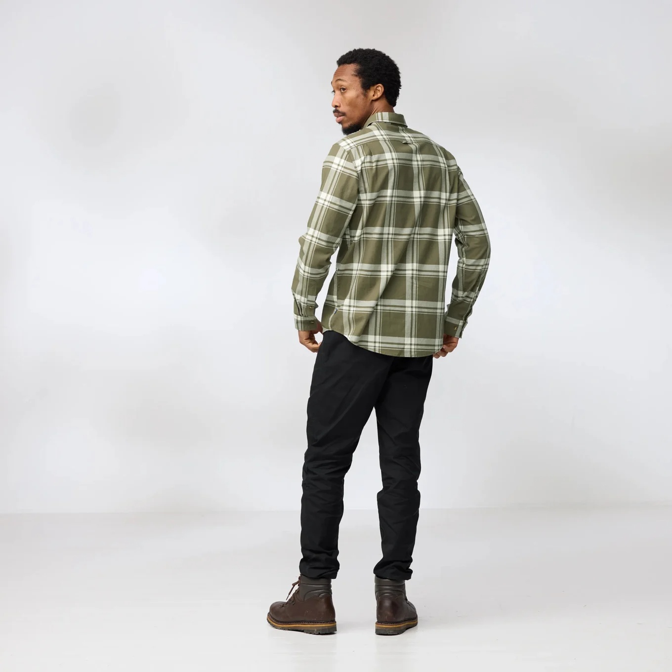 Fjällräven Övik Lite Flannel Skjorte Herre - Image 5