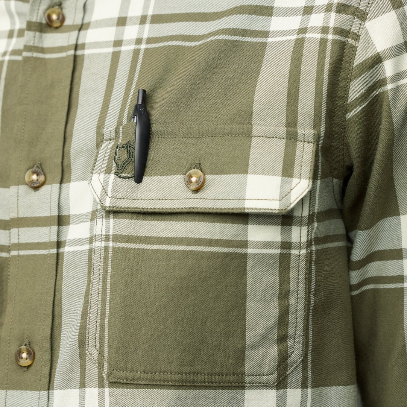 Fjällräven Övik Lite Flannel Skjorte Herre - Image 7