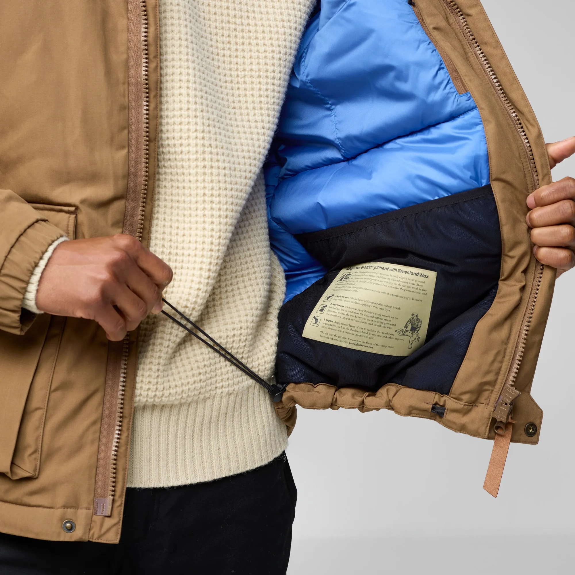 Fjällräven Övik Padded Jakke Herre - Image 11