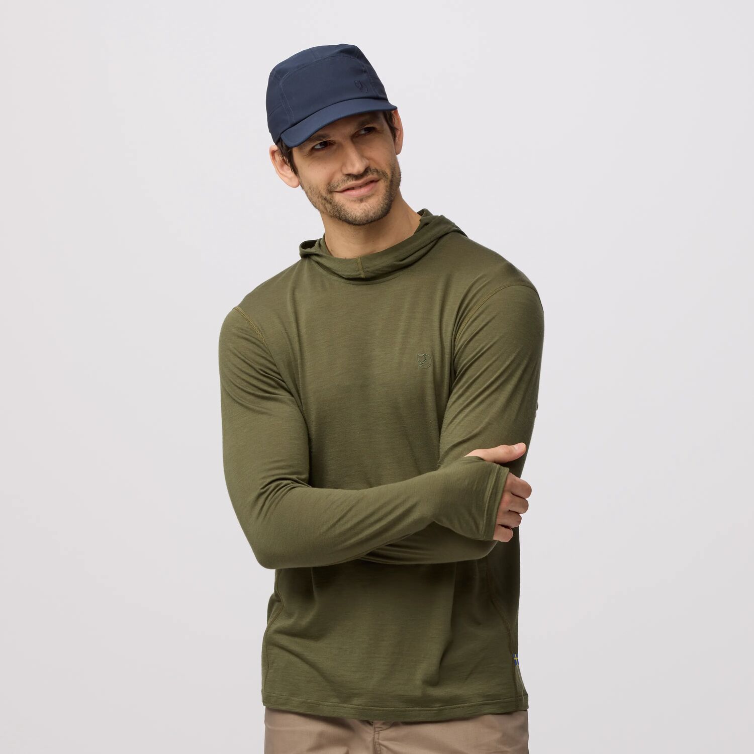 Fjällräven Abisko Wool Hoodie Herre - Image 9
