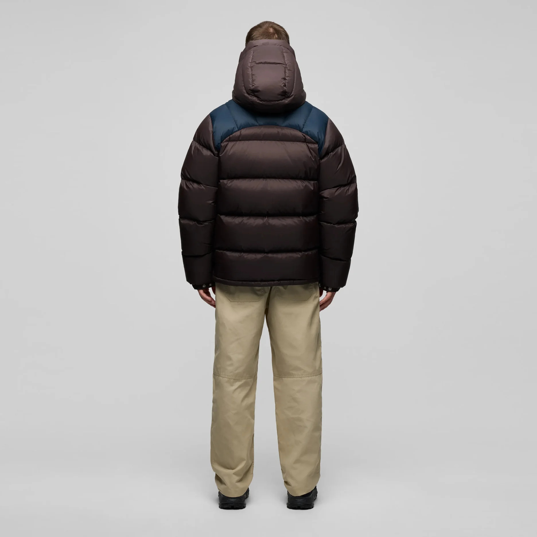 Flerfarget, varm dunjakke Expedition Down Lite Blocked herre