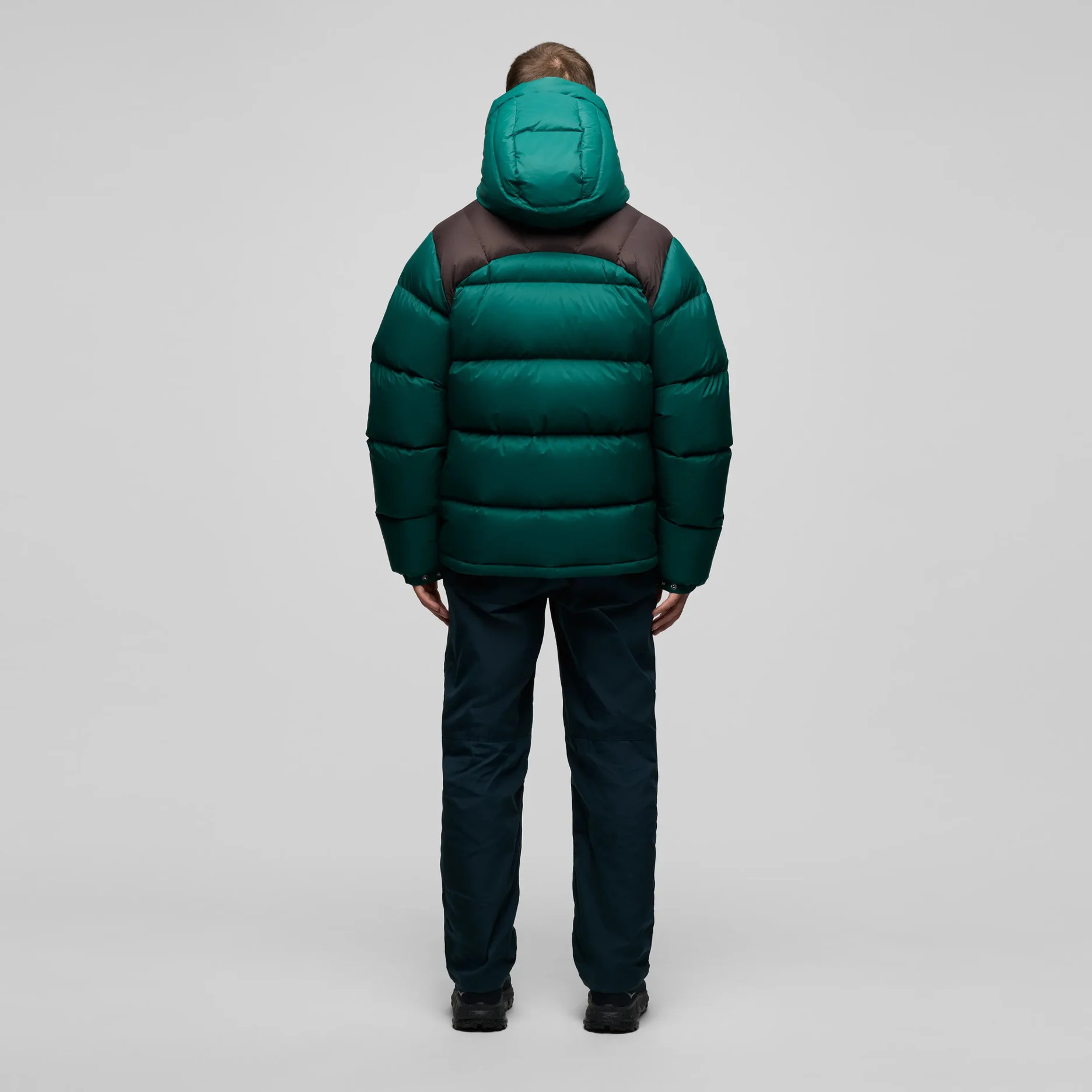 Flerfarget, varm dunjakke Expedition Down Lite Blocked herre