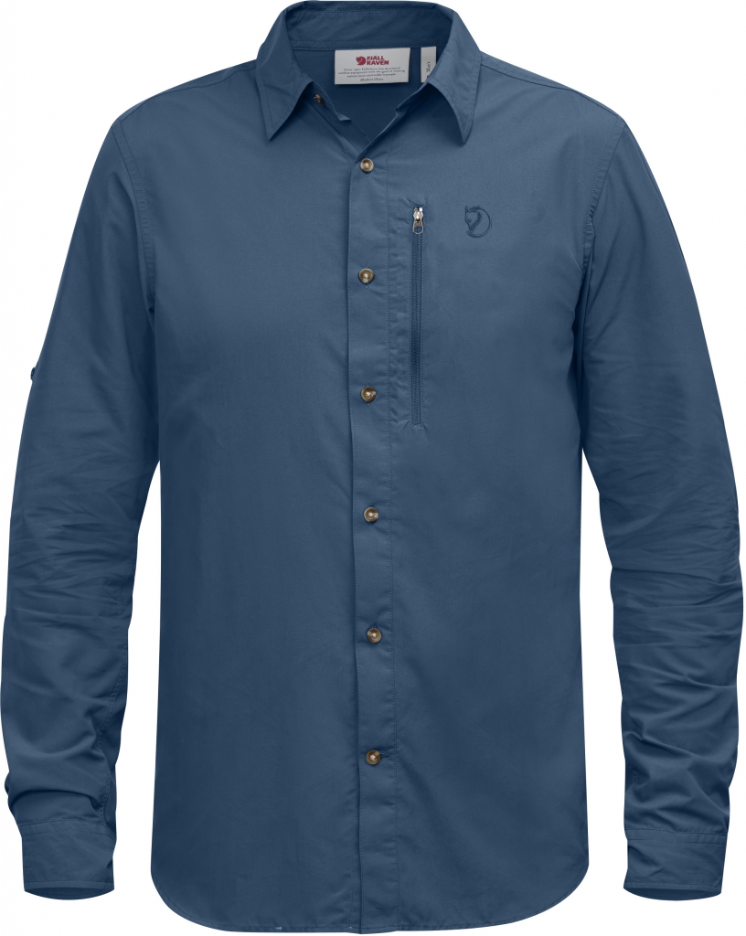 fjellreven abisko hike shirt ls - uncle blue