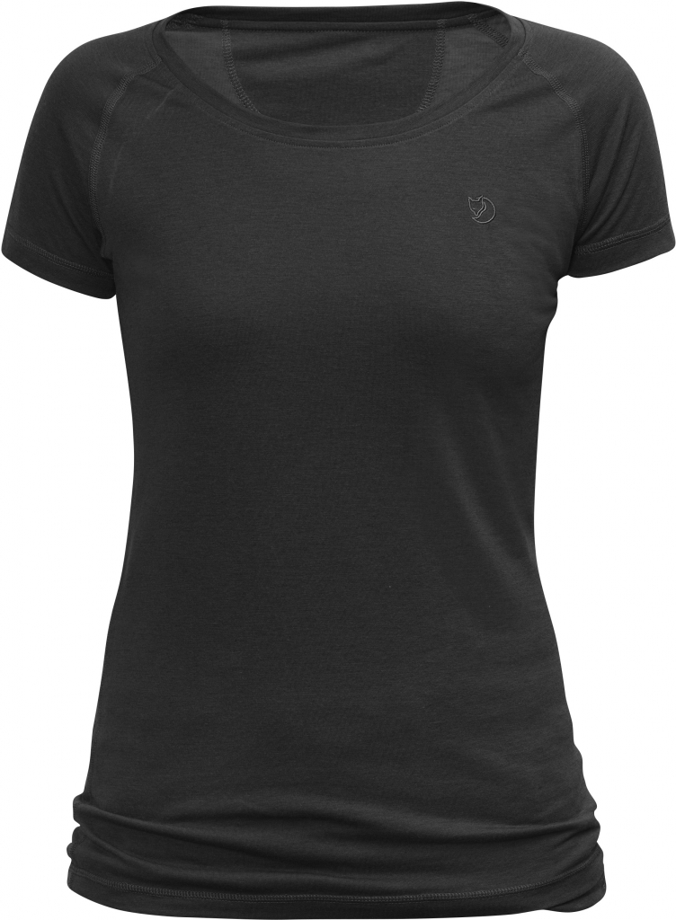 fjellreven abisko trail t-shirt dame - dark grey