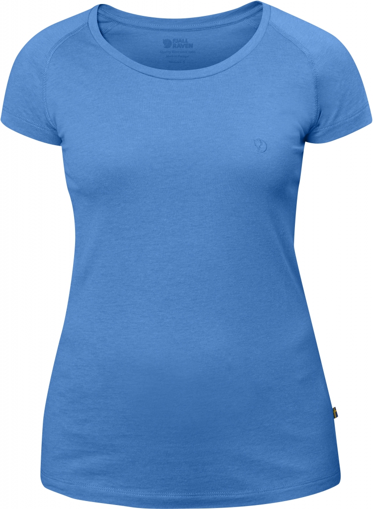 fjellreven high coast t-shirt dame - un blue