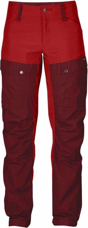 fjellreven keb bukse short dame - ox red