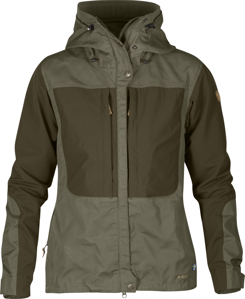 fjellreven keb jakke dame - tarmac