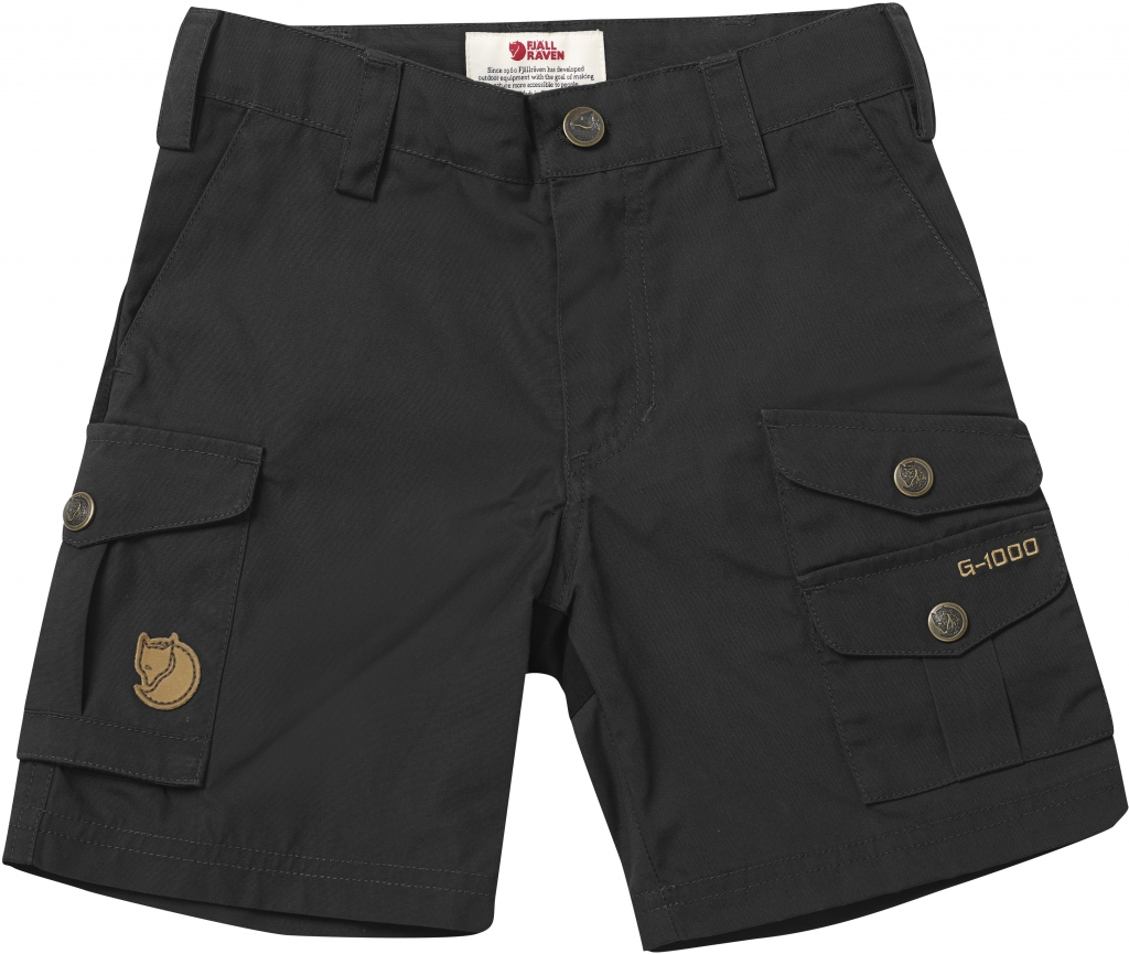 fjellreven kids vidda shorts - dark grey