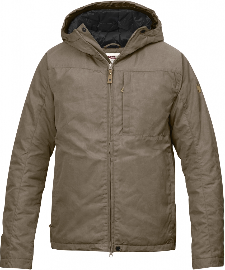 fjellreven kiruna padded jakke - taupe