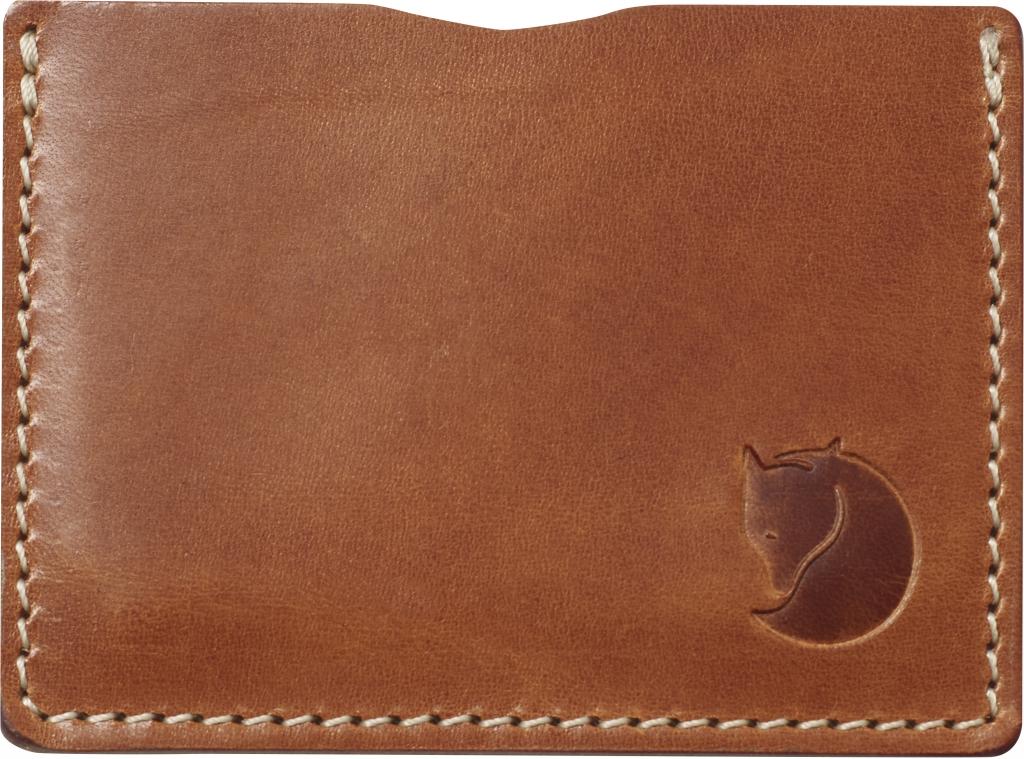 fjellreven Övik card holder - leather cognac