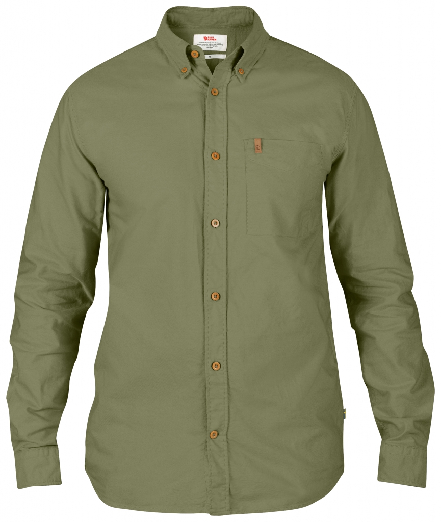 fjellreven Övik oxford shirt ls - green