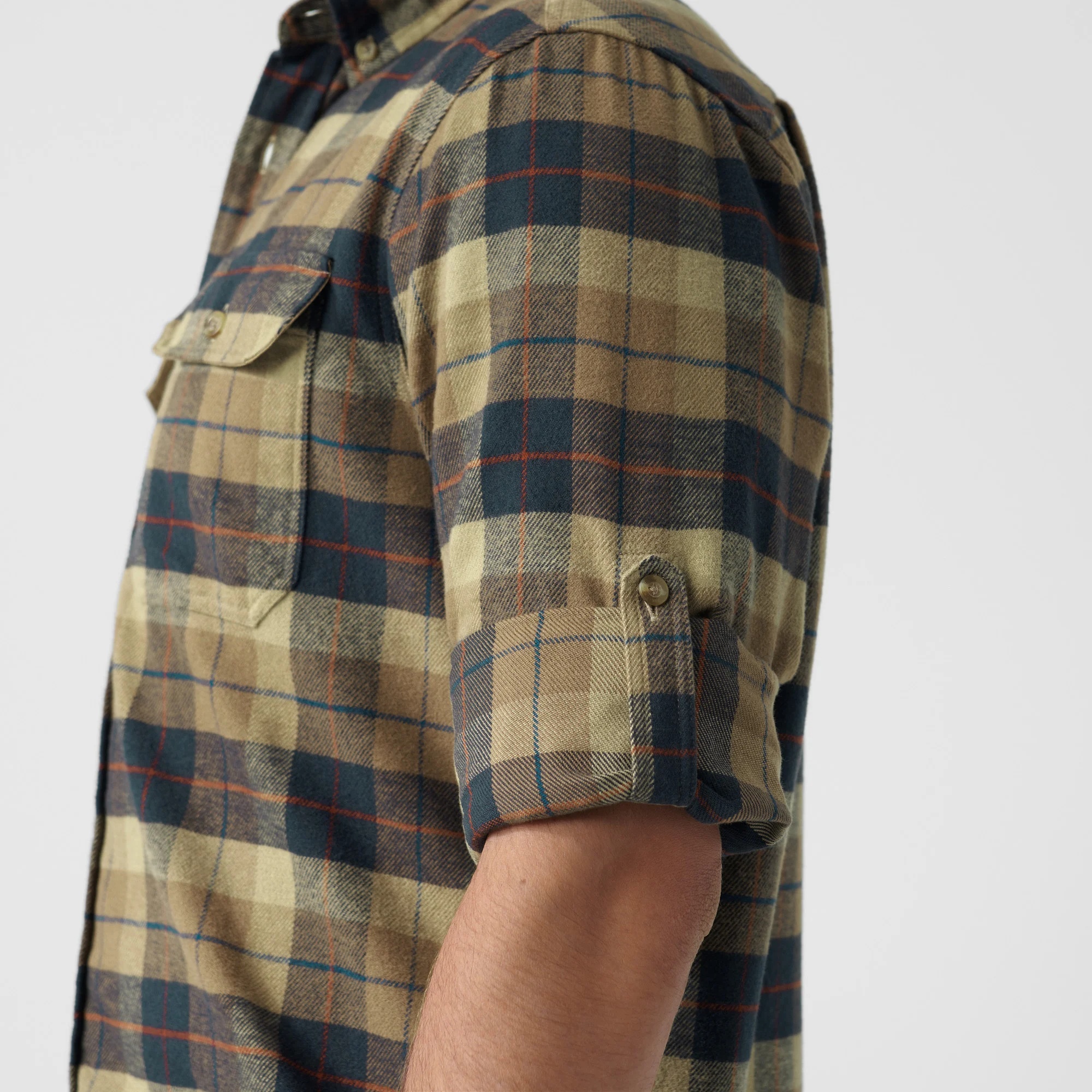 Fjällräven Singi Heavy Flannel Skjorte Herre - Image 7