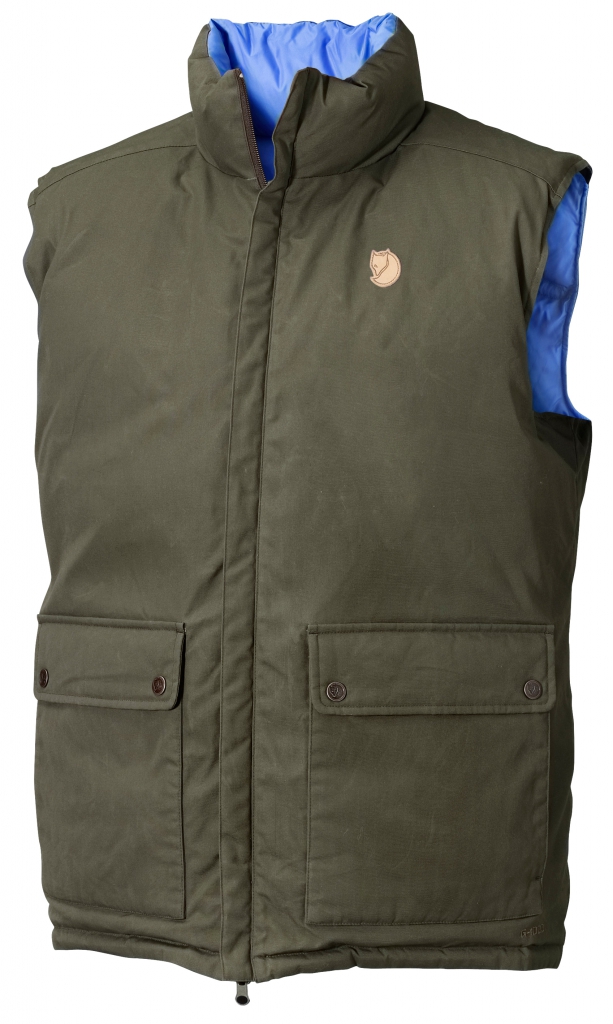 fjellreven down vest no. 6 - tarmac