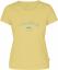 fjellreven trekking equipment t-shirt dame - pale yellow