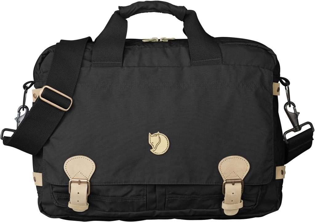 fjellreven vintage briefcase - black