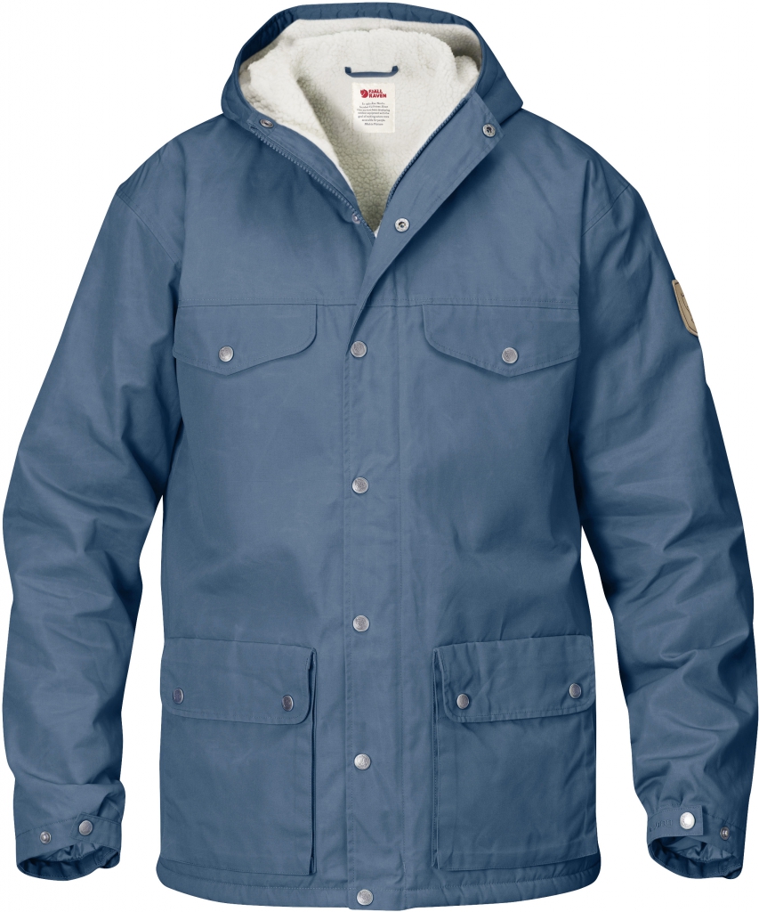 fjellreven greenland vinter jakke herre - uncle-blue