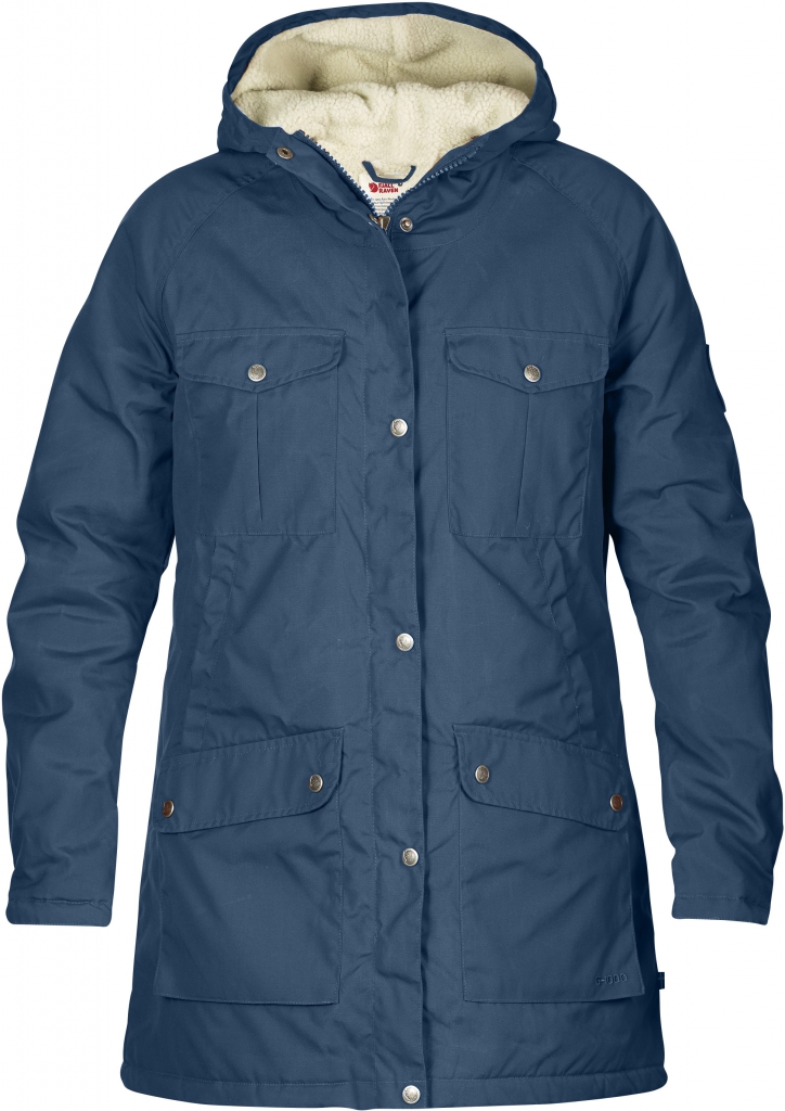 fjellreven greenland winter parka dame - uncle blue