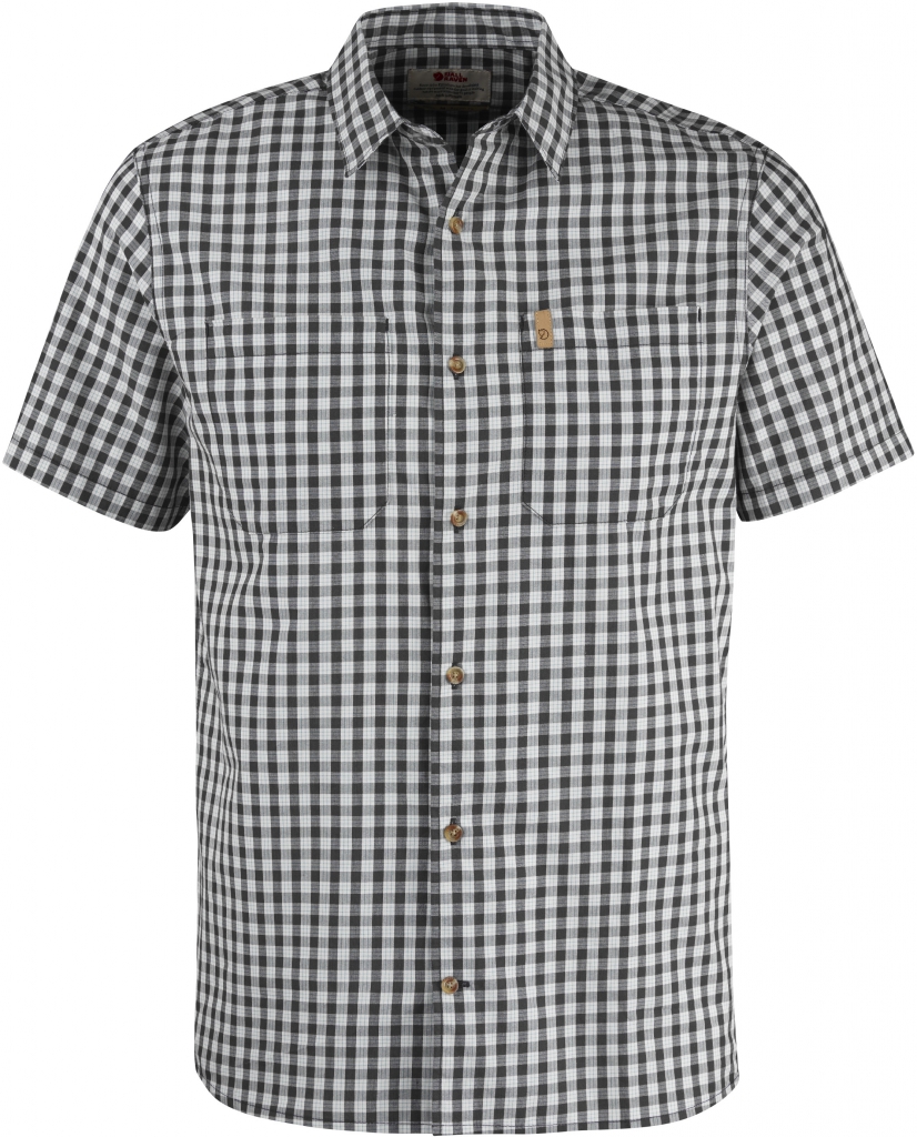 fjellreven high coast shirt ss - dark grey