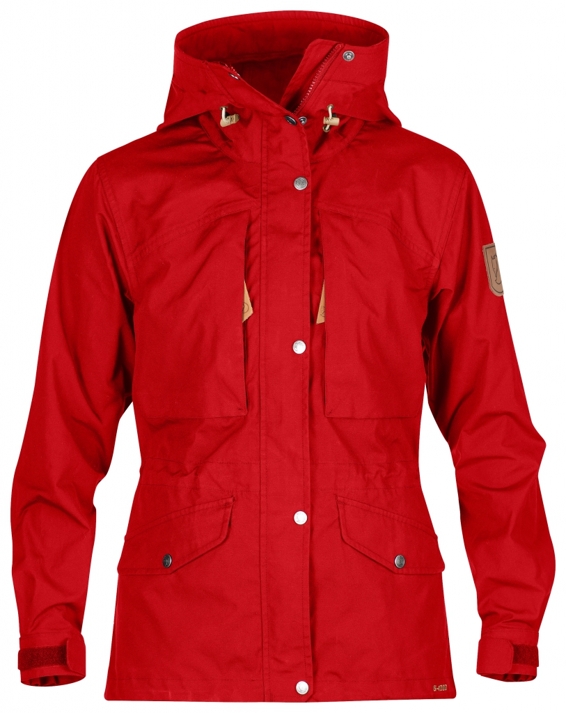 fjellreven singi trekking jakke dame - red