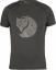 fjellreven abisko trail t-shirt print - dark grey