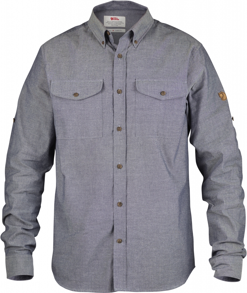fjellreven Övik chambray shirt - navy