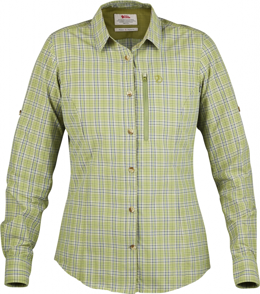 fjellreven abisko hike shirt ls dame - willow