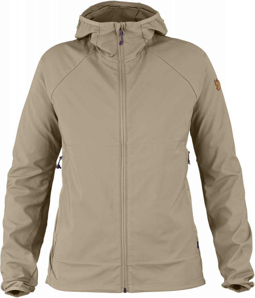 fjellreven abisko hybrid windbreaker dame - limestone