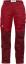 fjellreven barents pro curved bukse dame - deep red-ox red