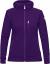 fjellreven keb fleece hoodie dame - purple