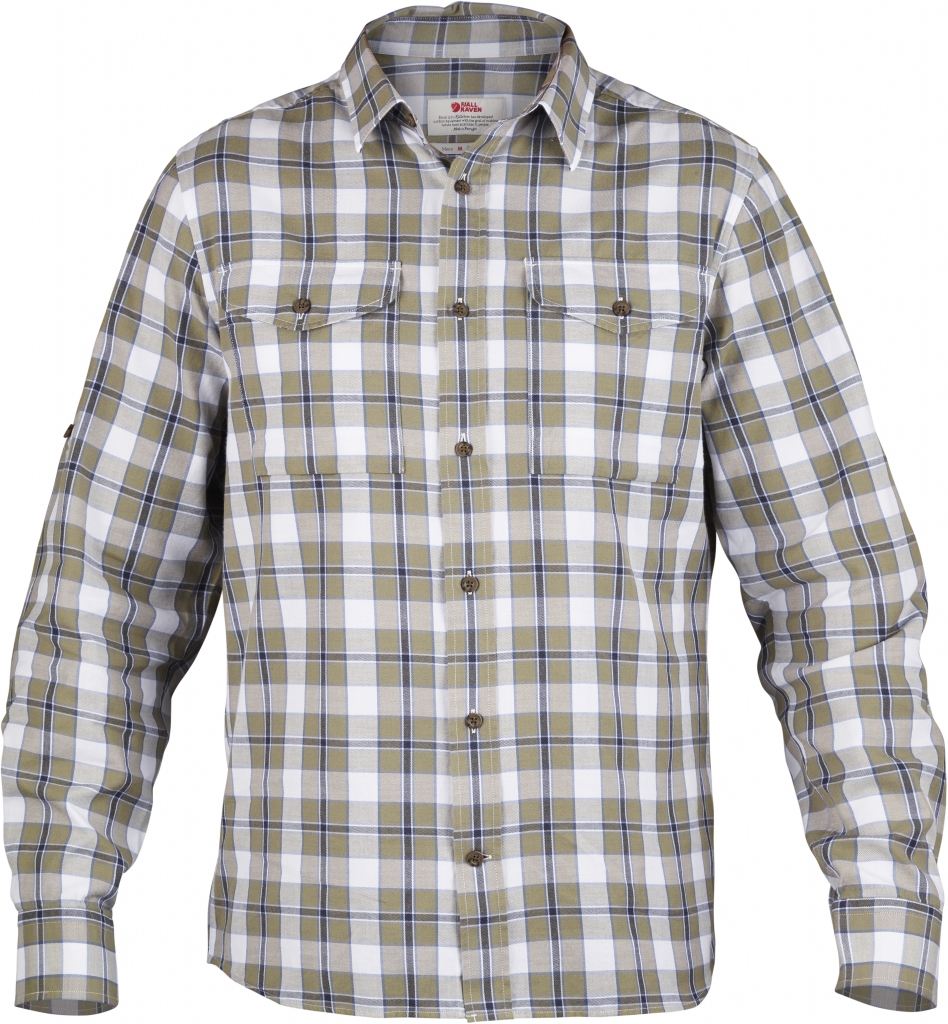 fjellreven singi flannel shirt ls - savanna