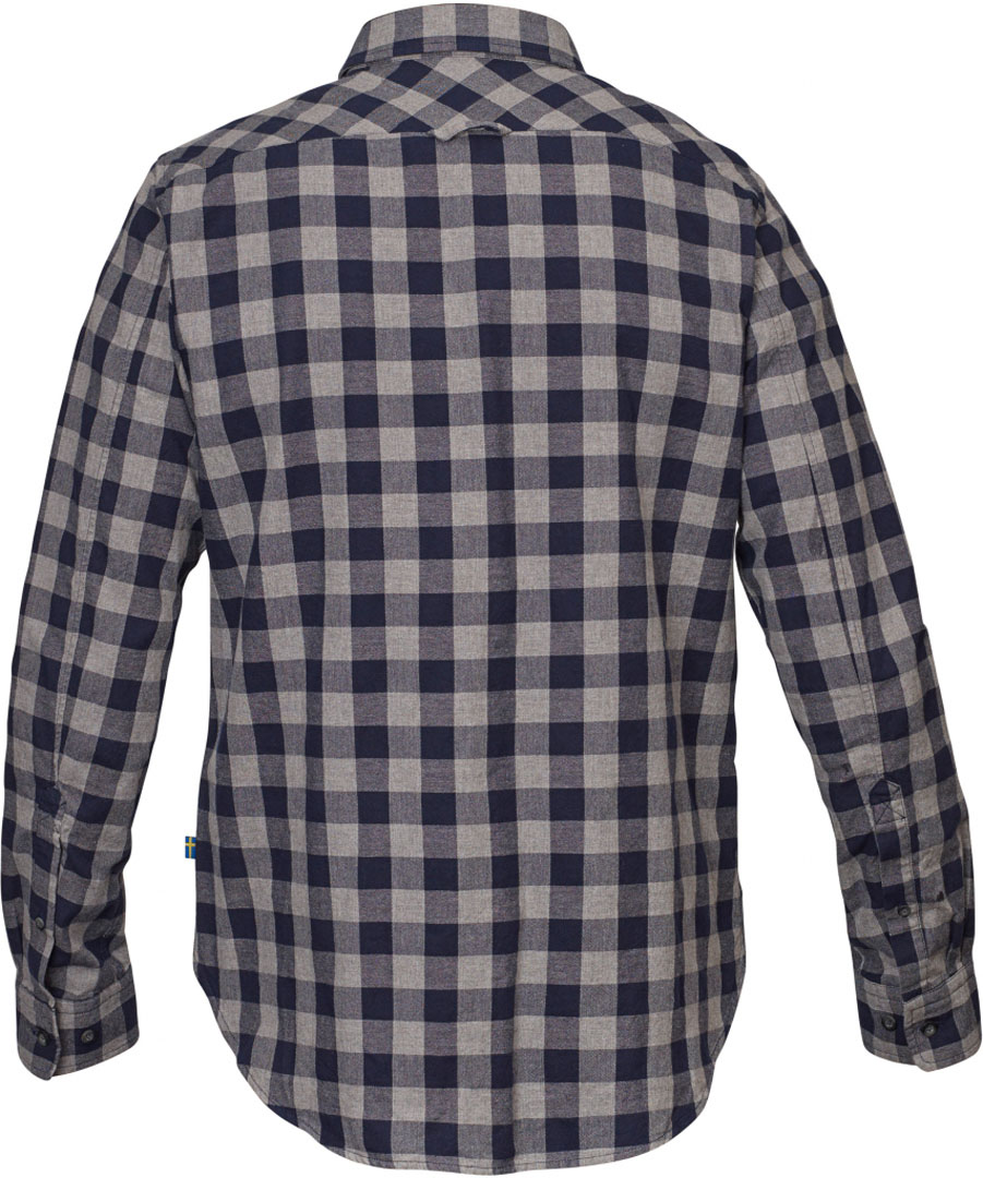fjellreven ovik check skjorte langermet