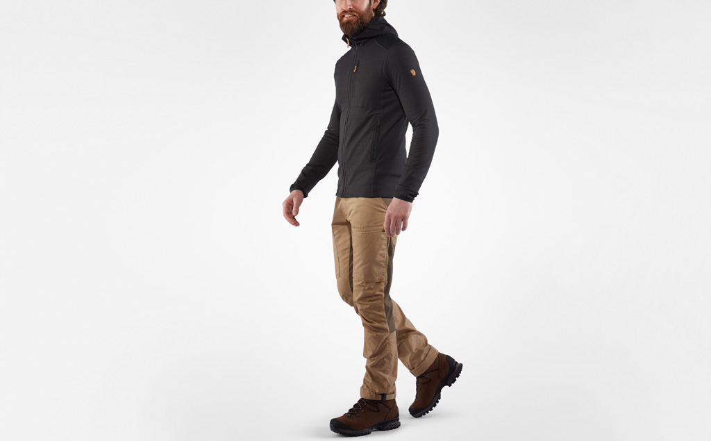 Fjellreven Keb Fleece Hoodie Herre - Image 3