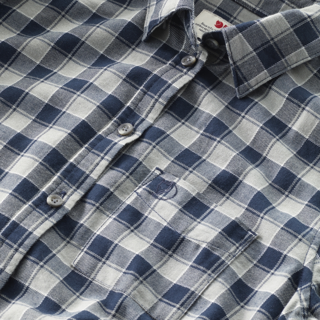 fjellreven high coast flannel shirt dame