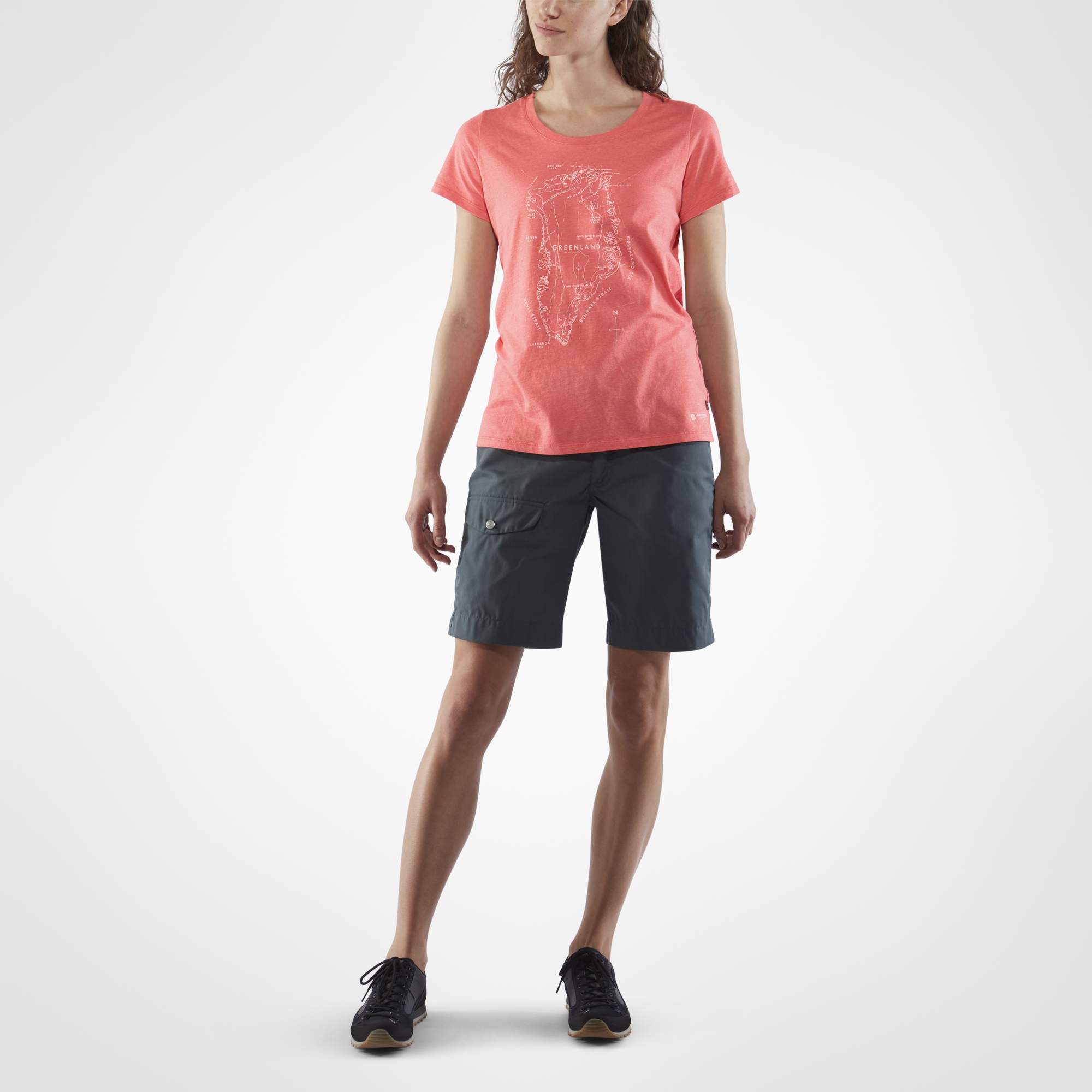 Fjällräven Greenland Printed T-Shirt Dame - Image 3