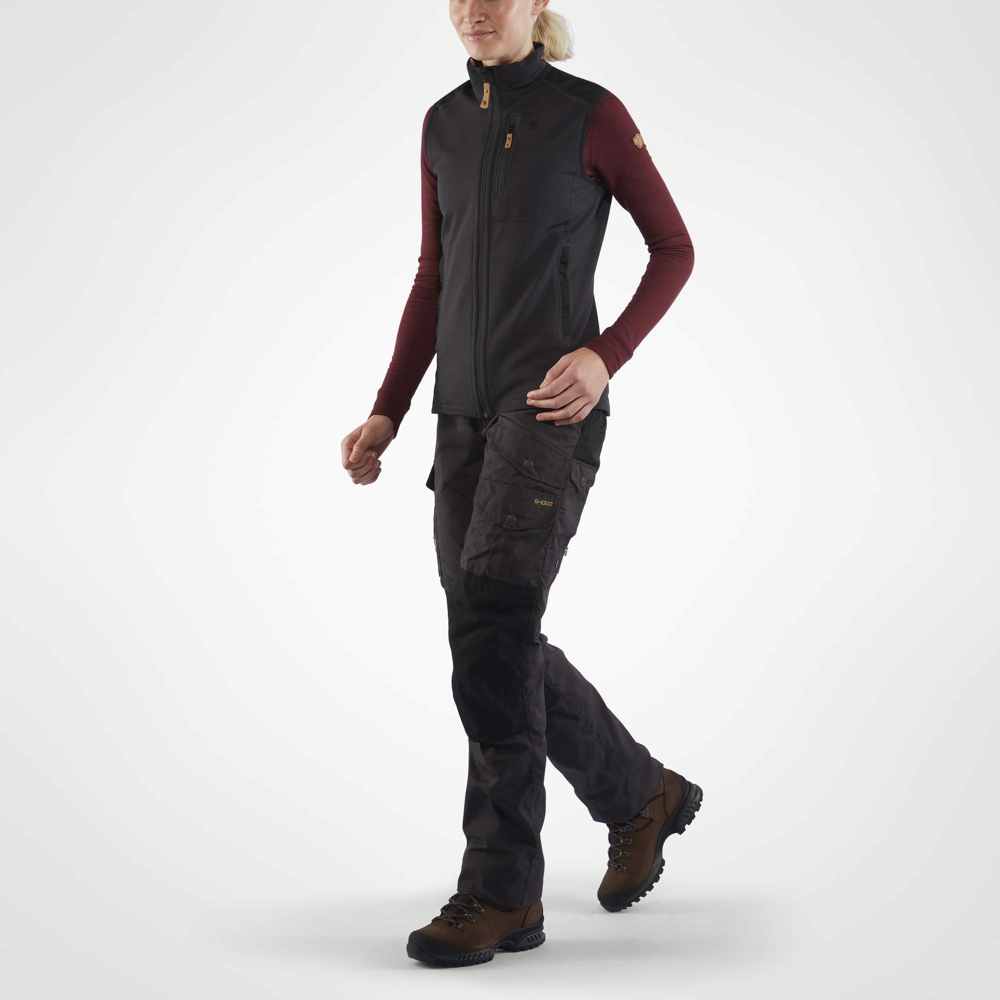 keb fleece vest fjellreven